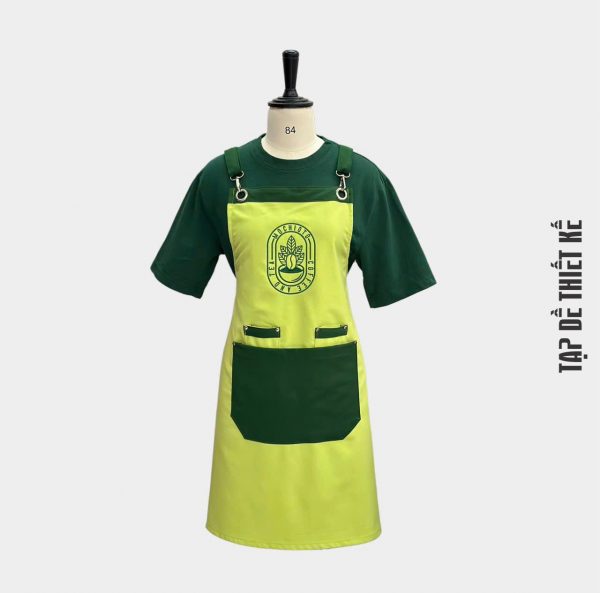 Mẫu tạp dề quán cafe Mochioto