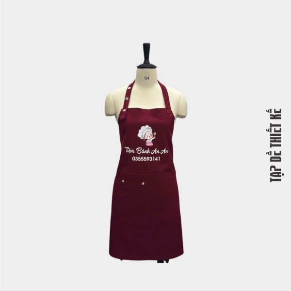 Tạp dề tiệm bánh An An