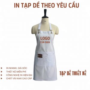 In tạp dề theo yêu cầu