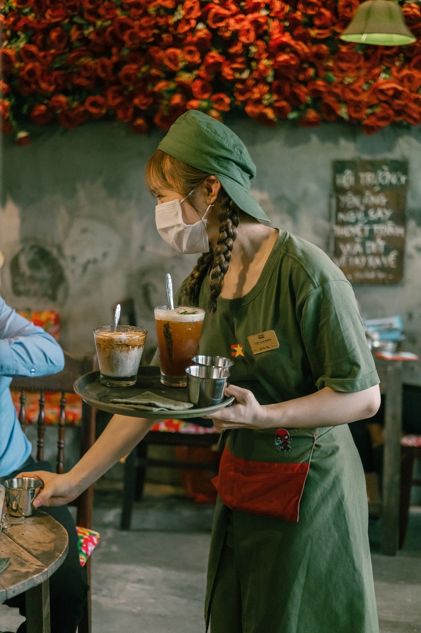 Tạp dề Cộng cà phê