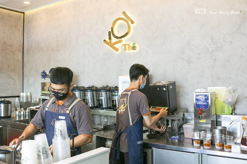 Tạp dề KOI thé đẹp chuyên nghiệp