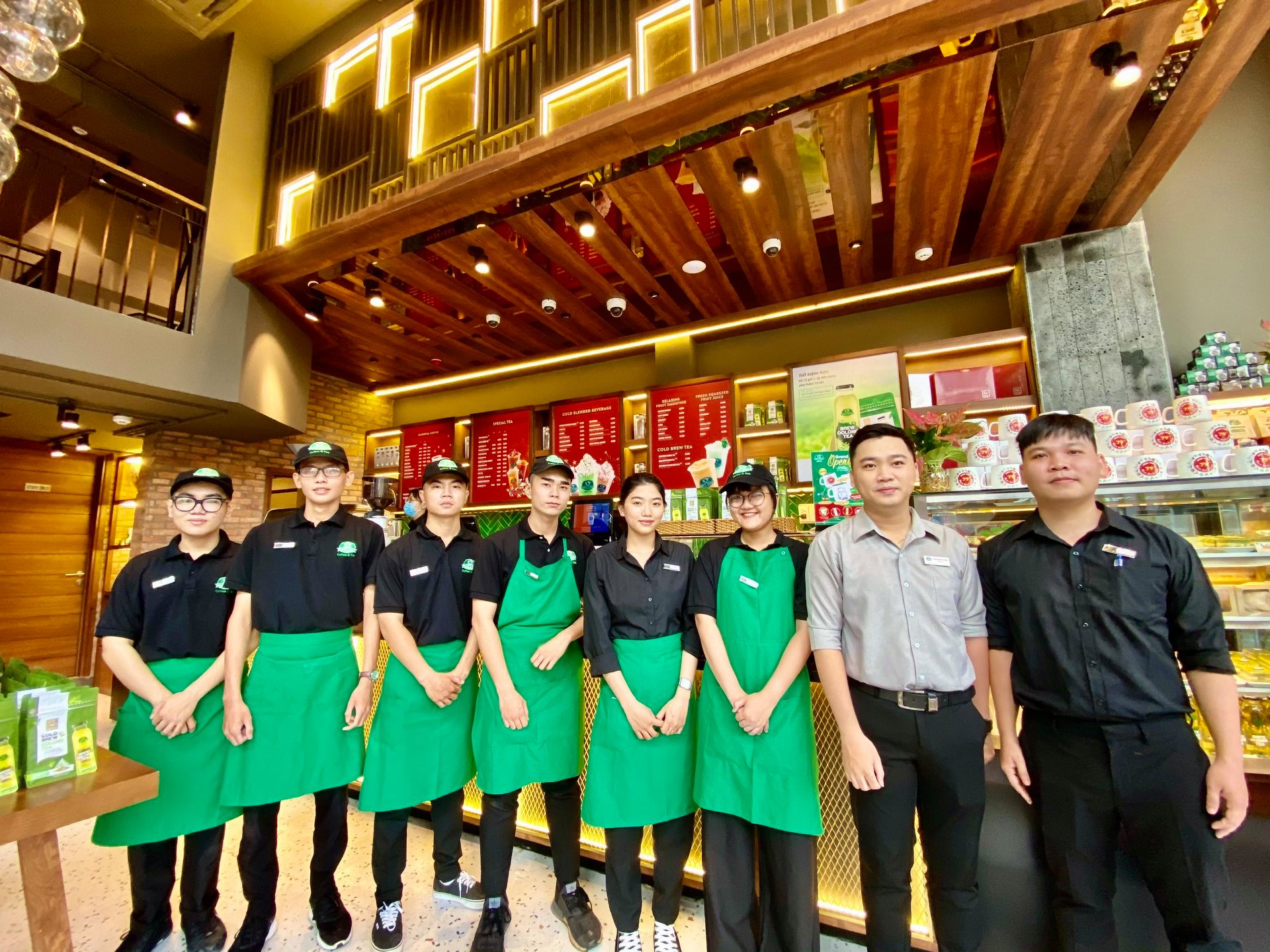 Tạp dề Phúc Long coffee & tea