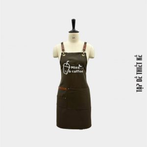 Tạp dề quán cafe Hàn Quốc