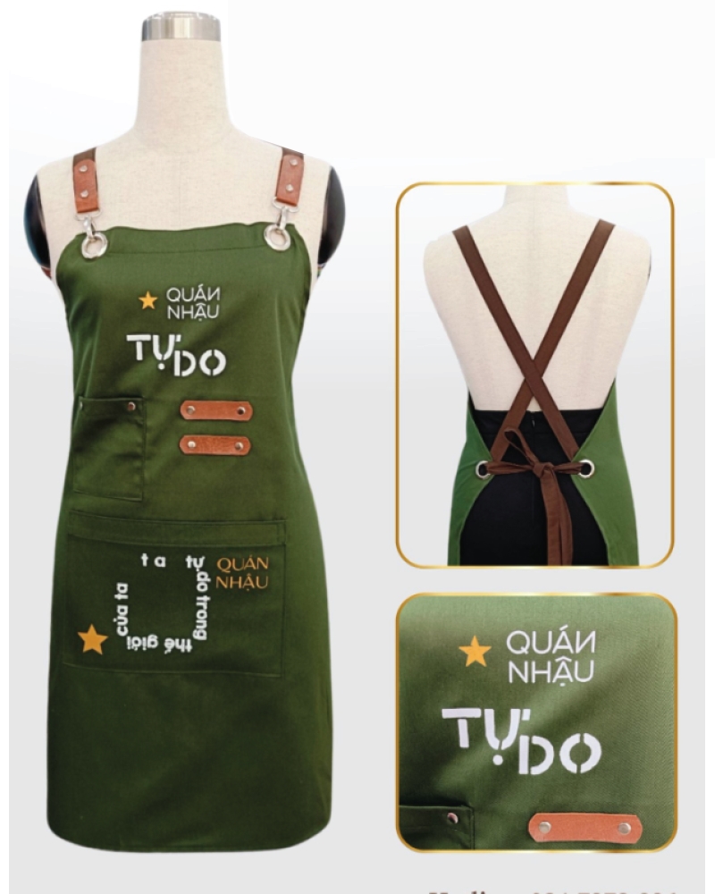 Tạp dề quán nhậu tự do